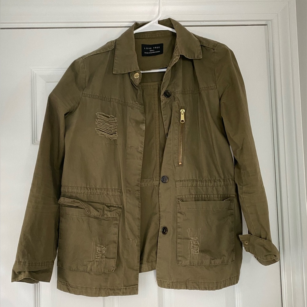 Dark Camo green jacket